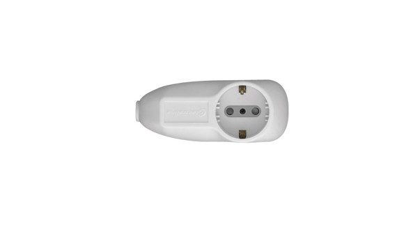 ALARGUE BLANCO 2,5 MTS 1 TOMA SCHUKO+2 TRES EN LINEA 10AMP