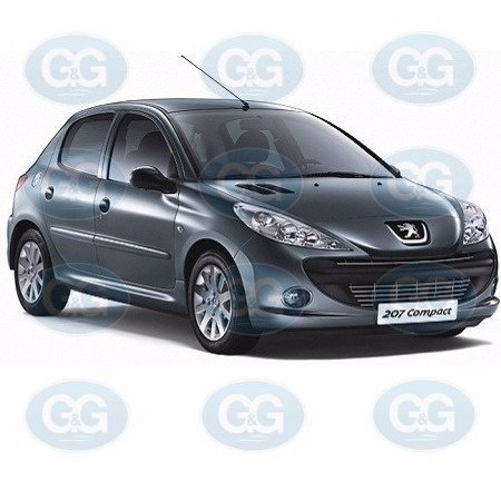 Faro auxiliar caminero Peugeot 207 Compact