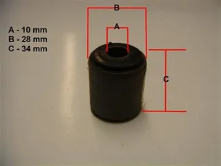 BUJE BASTIDOR INF PEUGEOT 205 (PUNTA) (B)