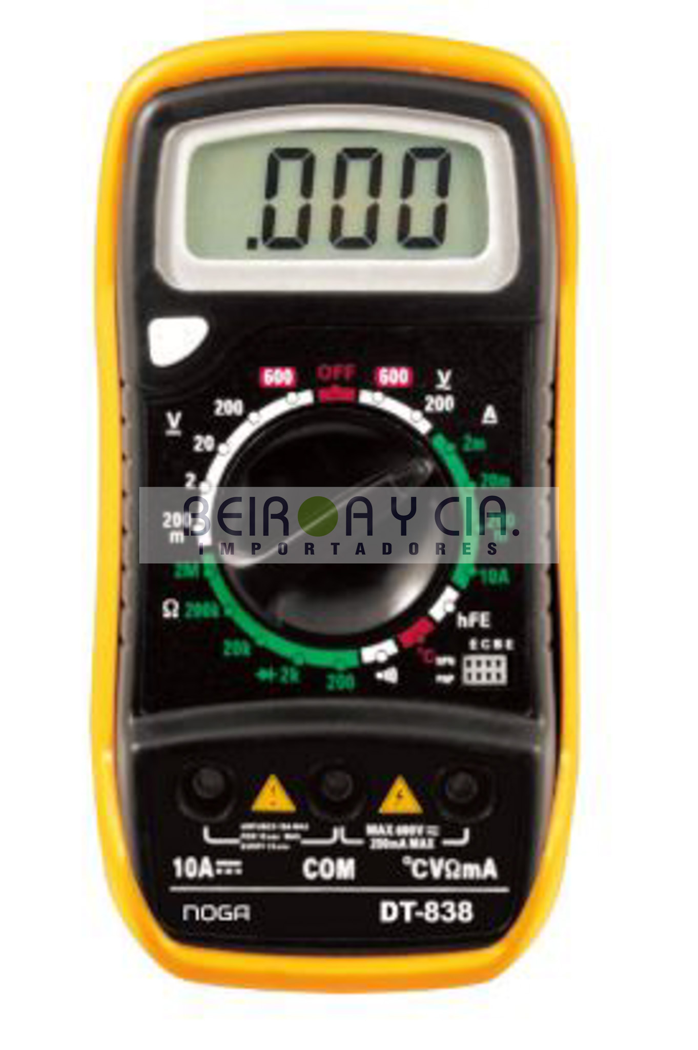 TESTER DIGITAL C/MED. TEMPERATURA ECO SIN BATERIA