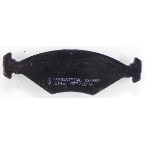 JGO. PASTILLAS FRENO VW PTI. 2000 DISCO VENTILADO ARAÑA GDE. GOL COUNTRY IV  151X49X15MM  SYL