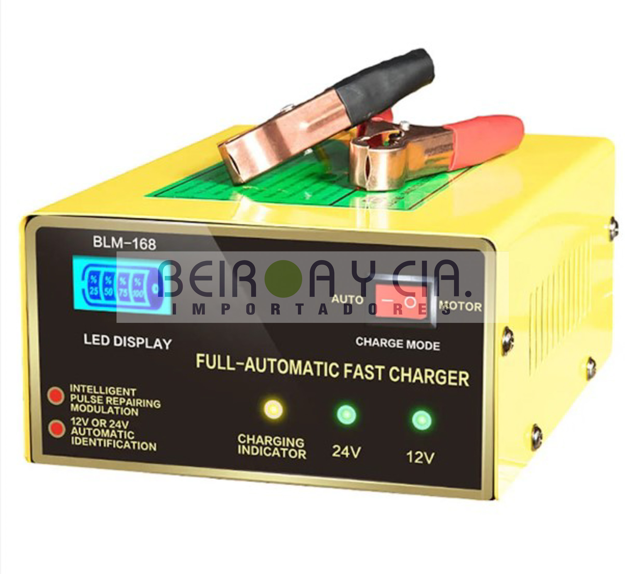CARGADOR XE 12/24V 15AMP. AUTOMATICO