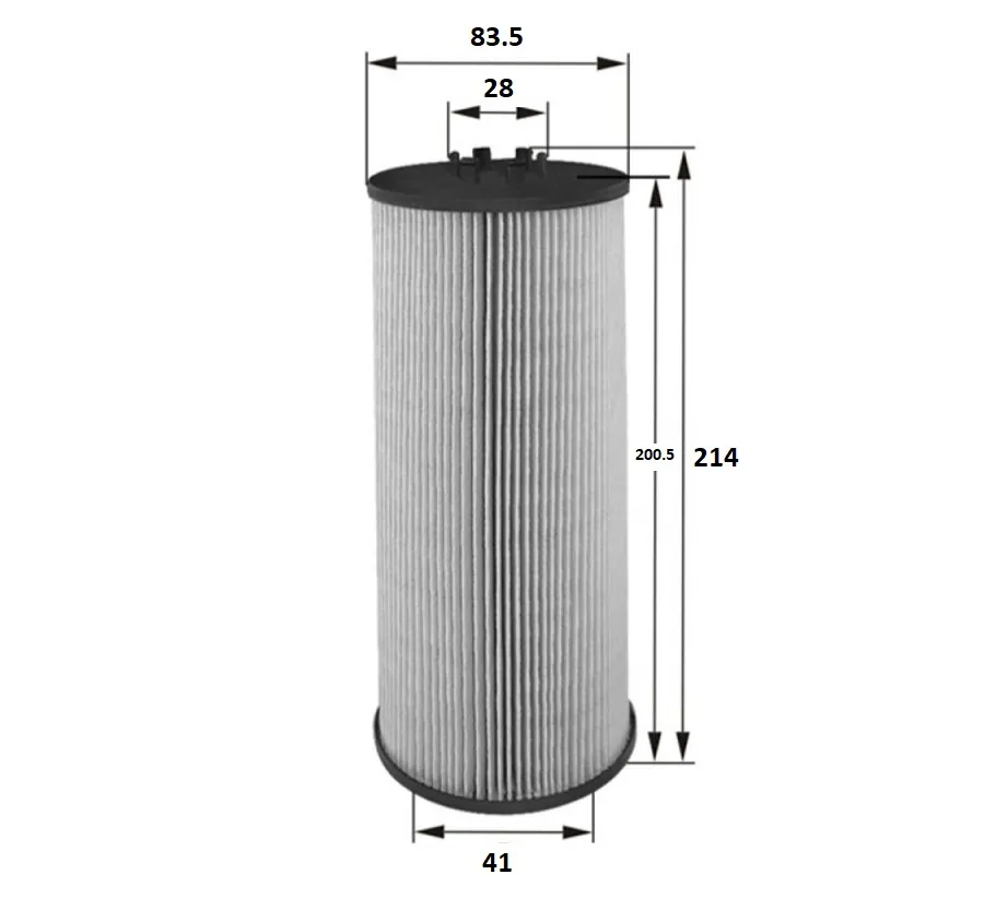 FILTRO ACEITE (CARTUCHO) MOTOR MAN