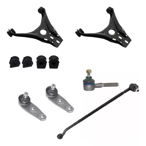 kit tren delantero(par bastidores, par rotula , par puntero , par cazoleta )Volkswagen gol g6 año 2016 2017
