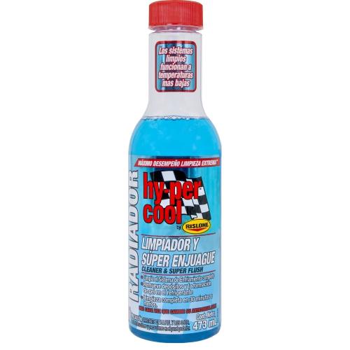 LIMPIA RADIADOR Y SUPER ENJUAGUE REMOVEDOR ( LIMPIADOR RADIADOR)30 MINUTOS RISLONE 473ML