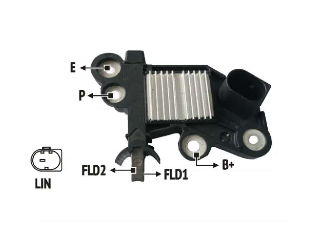 REGULADOR ALTERNADOR BOSCH VW GOLF/TIGUAN