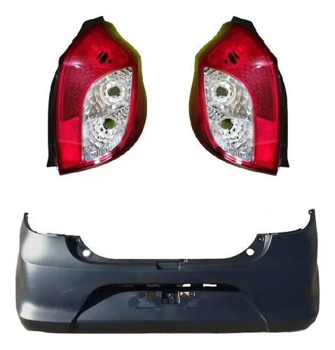 Kit Paragolpe Trasero Con Faroles Suzuki Alto 800
