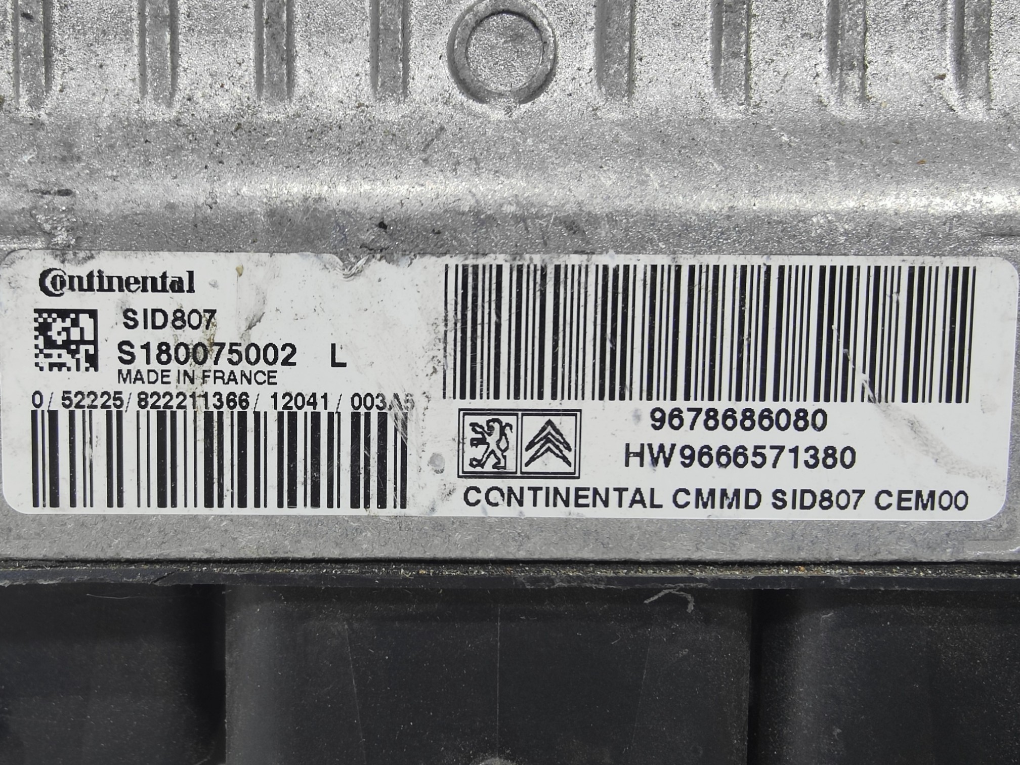 ECU de motor Peugeot 3008 1.6 HDI , Ref: 11021-K3C11