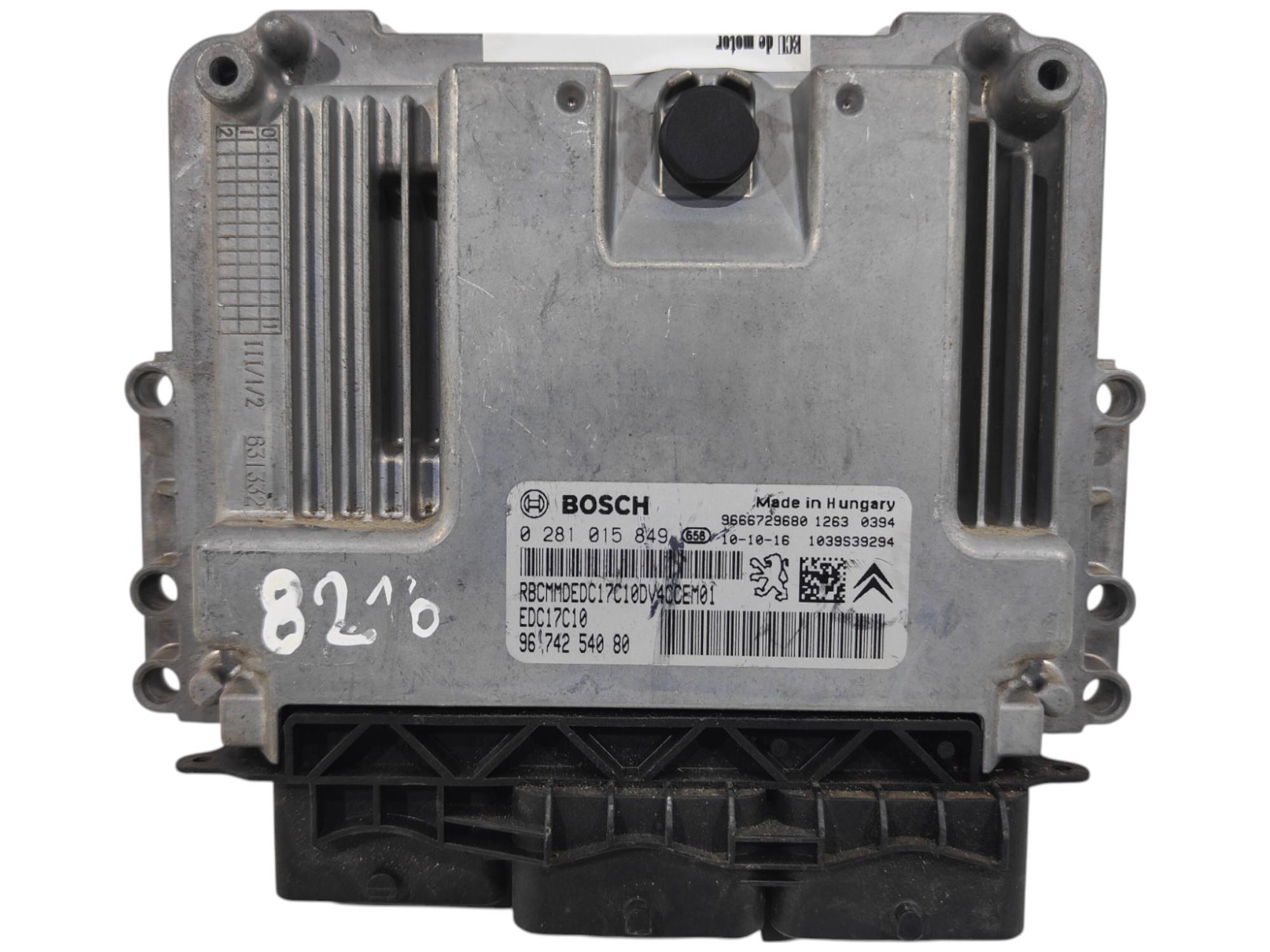ECU de motor Peugeot Citroen 1.4 HDI , Ref: 8216-K3B2