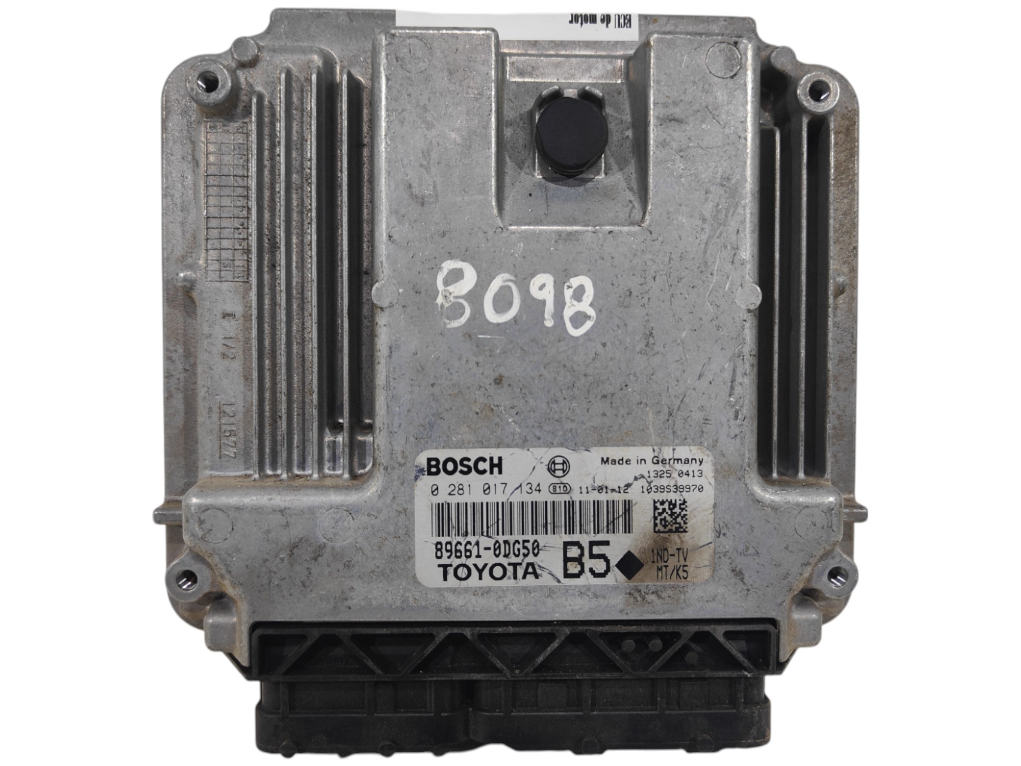 ECU de motor Toyota YARIS II 1.4 D4D 90HP , Ref: 8098-K3B1