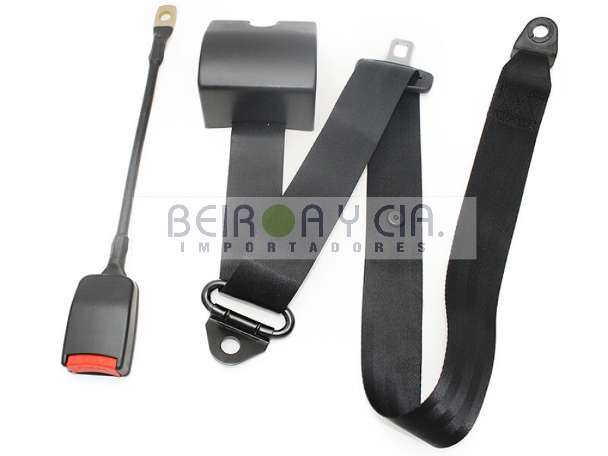 CINTURON RETRACTIL 3 PUNTAS C/U C/TOR BASTON CORTO