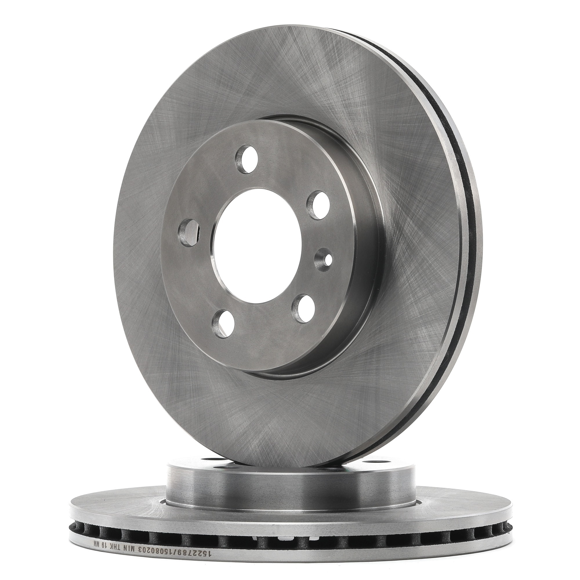 DISCO DE FRENO DELANTERO VOLKSWAGEN VIRTUS POLO 256mm VENTILADO / DISCO DE FRENO DELANTERO VOLKSWAGEN VIRTUS POLO 256mm VENTILADO JUEGO DE 2 [HIPPER]