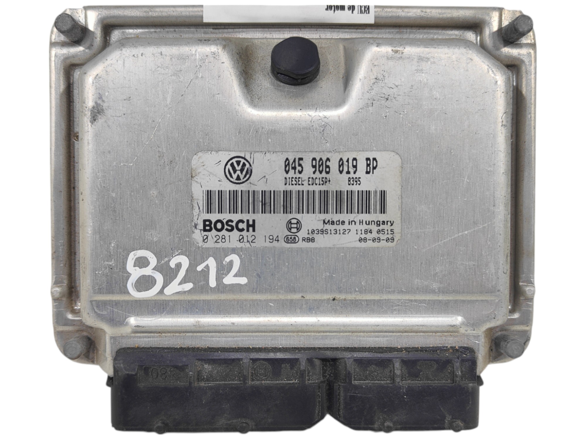 ECU de motor Volkswagen POLO 1.4 TDI , Ref: 8212-K3A6