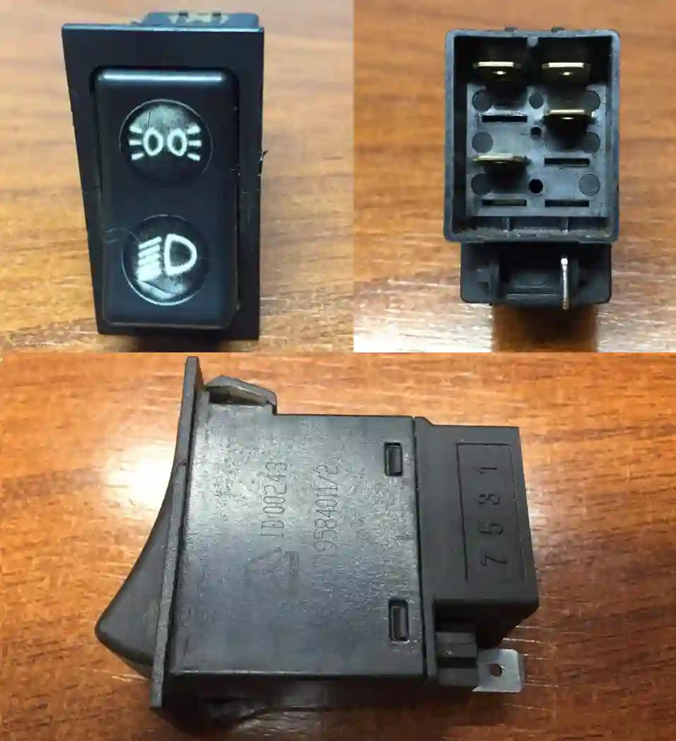 Llave de luces de tablero para camión Sinotruk Howo 380