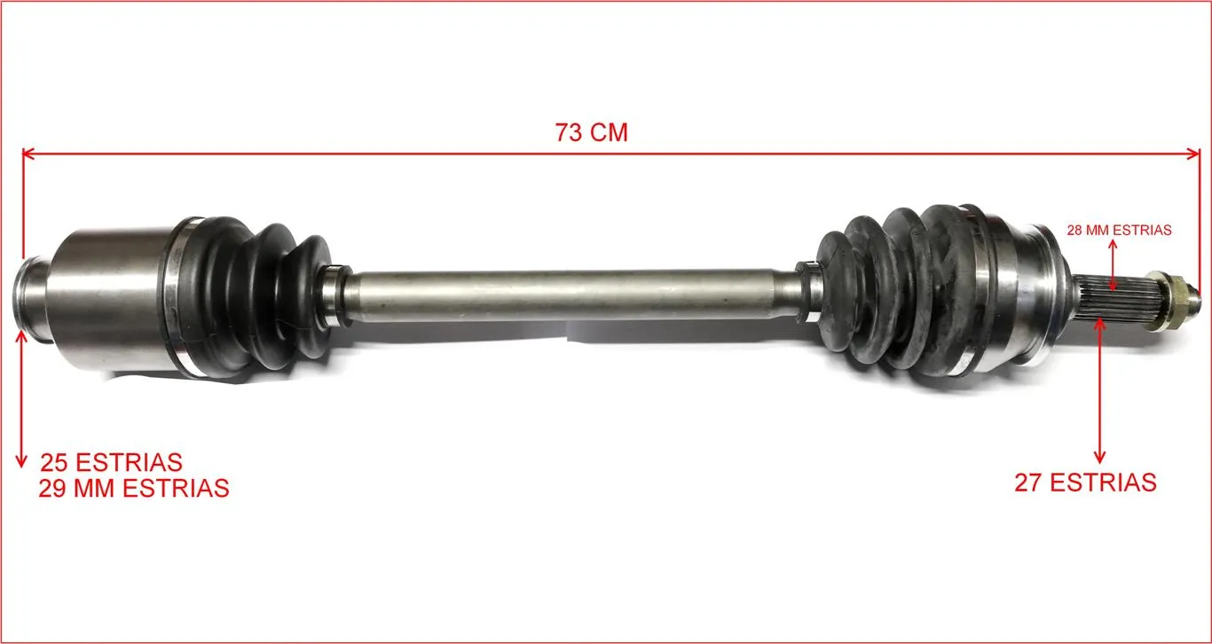PALIER DEL SUBARU 2.0 89 (2WD) GSP