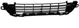 Rejilla de paragolpe delantero Peugeot 207 A7 con moldura cromada