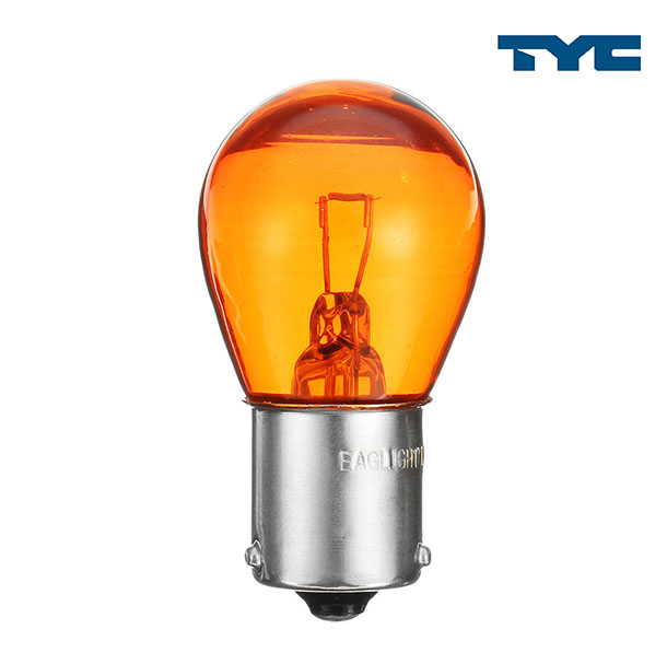 LAMPARA P21W 12V 21W BA15S AMBAR -TYC