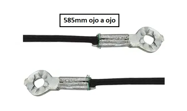 CABLE PORTON TRA FIAT STRADA 99 (B)