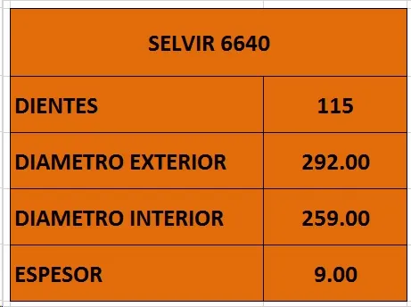 CORONA ARRANQUE 115 DIENTES HILUX VIGO 2.7 N