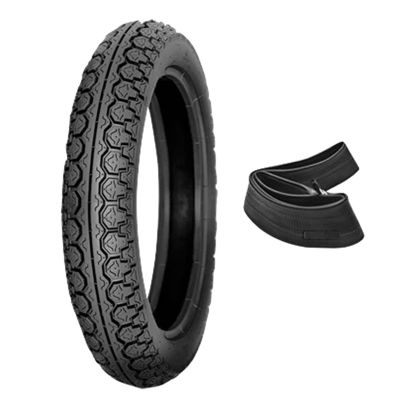Cubierta Moto 80/100-14 BJ-6006 P49 C/cámara