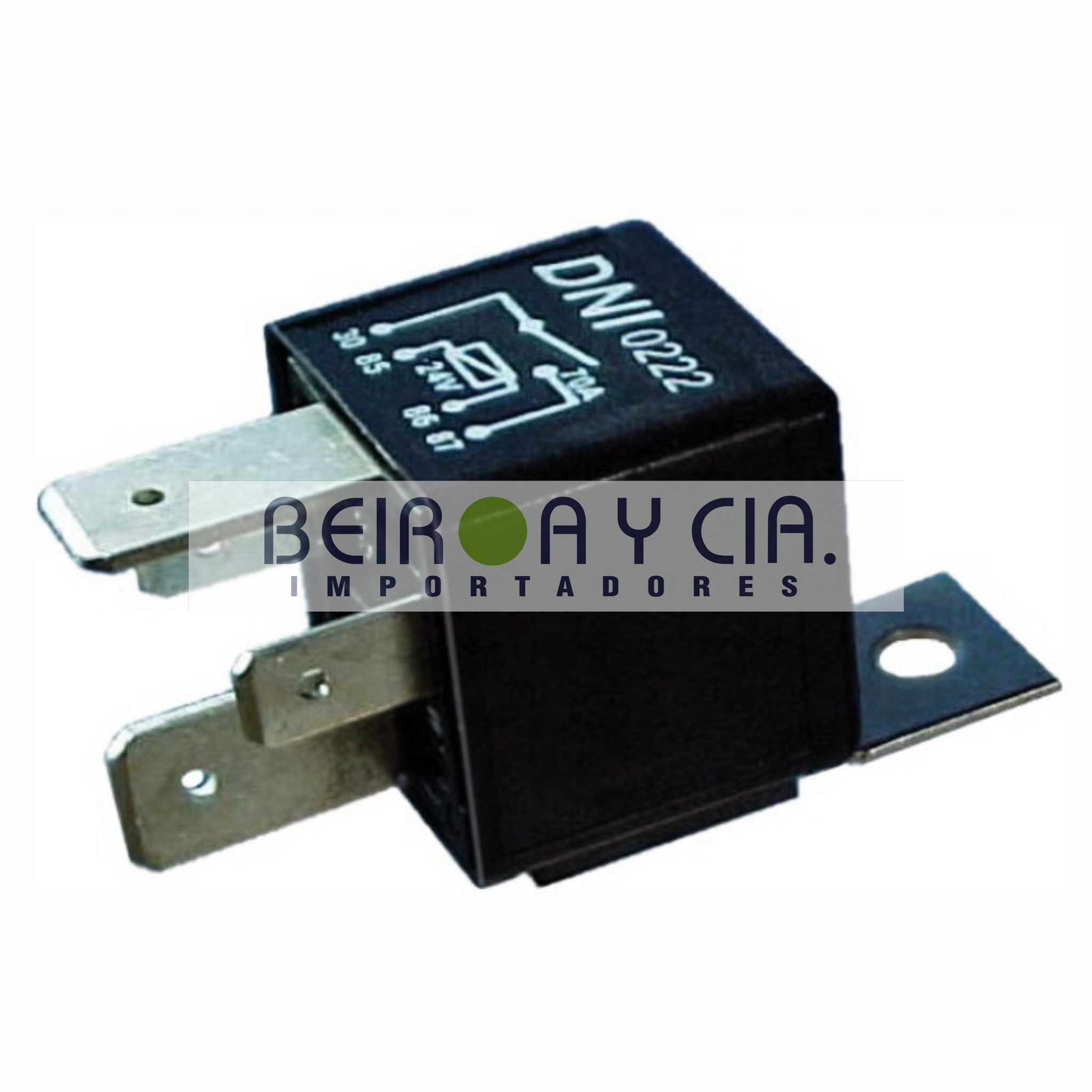 RELAY DNI 0222 24V 70 AMP. 4 T