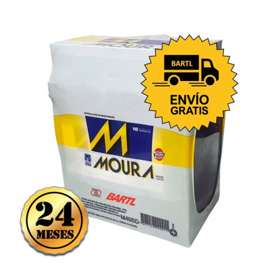 Bateria Moura 80 Amp M50JD Garantía 24 Meses Honda Acord