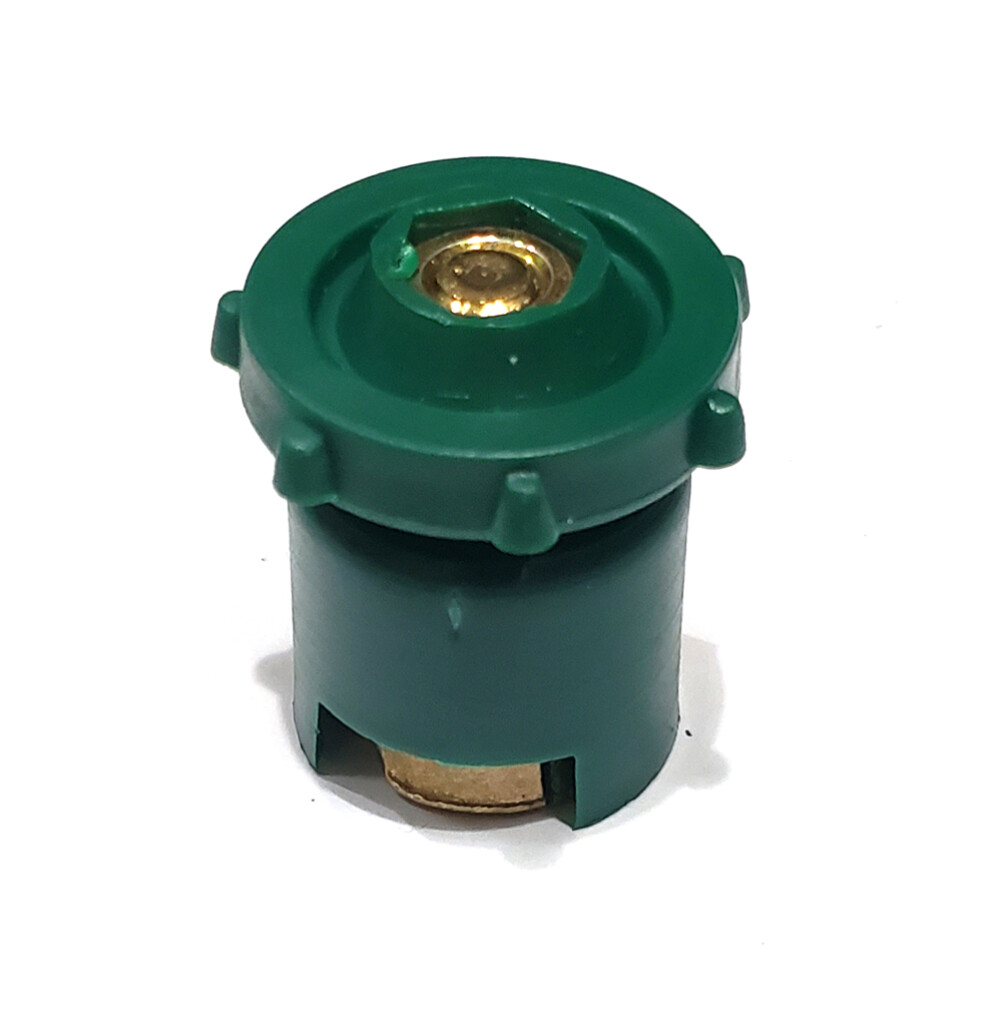 TERMINAL - BATERIA VERDE RECUBRIMIENTO PLASTICO