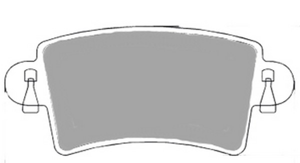 Pastillas de freno traseras