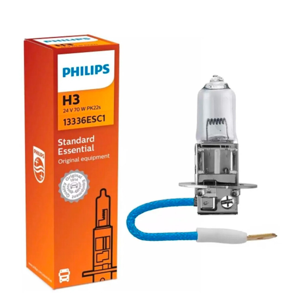 Lámpara Halógena H3 24V 70W PK22S