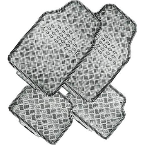 JGO. ALFOMBRAS UNIVERSAL 4 PIEZAS PLANITADA