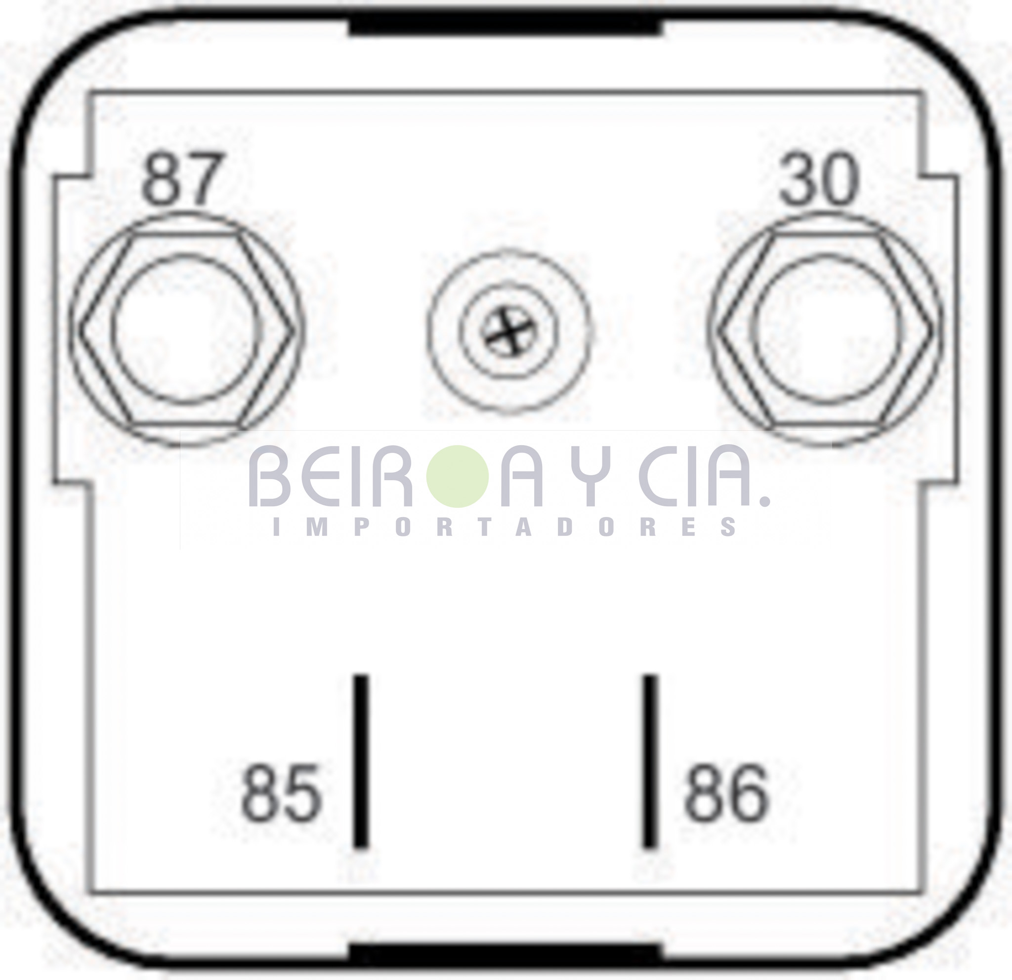 RELAY DNI 8131 24V UNIV. 100A USO UNIVERSAL