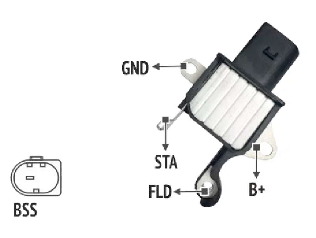REGULADOR ALTERNADOR N-DENSO BMW NUEVOS 12V