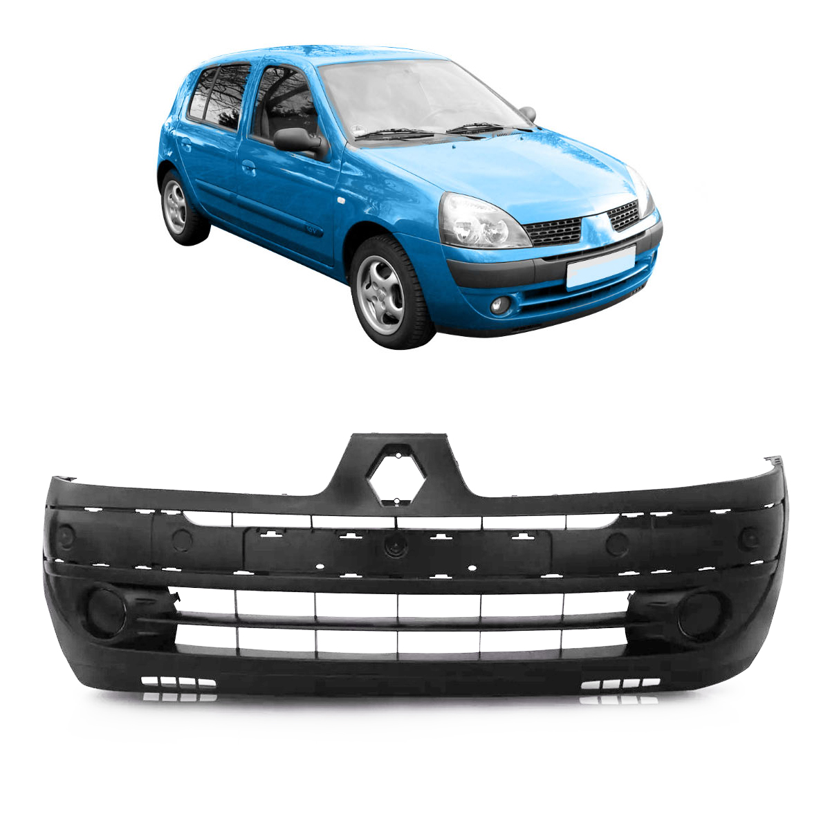 Paragolpe Delantero Renault Clio 2003 / 2004 / 2005 / 2006