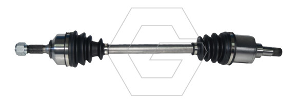 SEMIEJE IZQUIERDO PEUGEOT 207 1.4 2006 EN ADELANTE