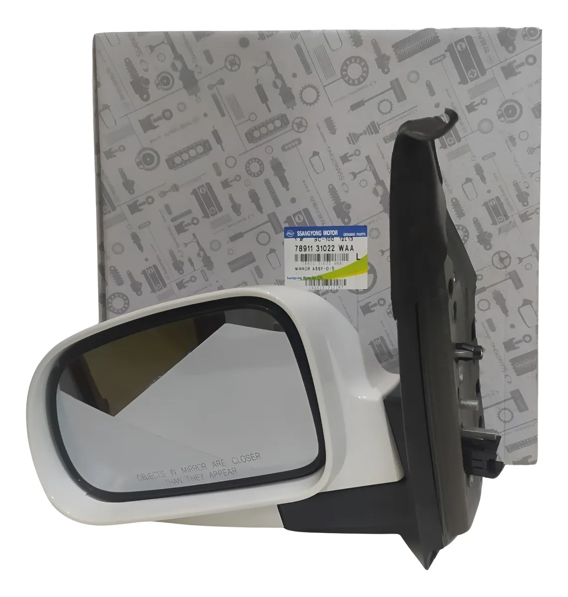 Retrovisor Suv Actyon L izquierdo