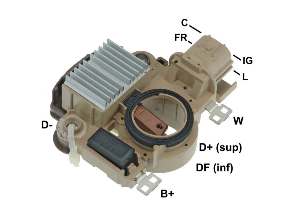 REGULADOR ALTERNADOR MITSUBISHI HO CIVIC 12V