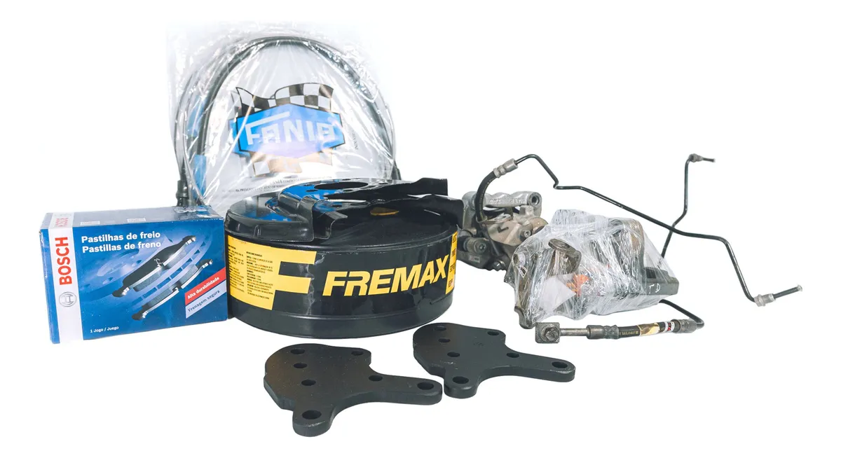 Kit completo de adaptación de freno de disco trasero