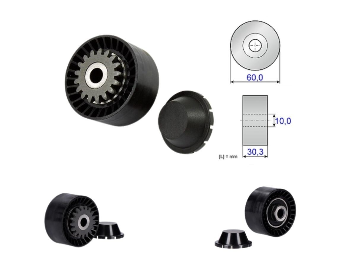 Tensor de correa de accesorios
