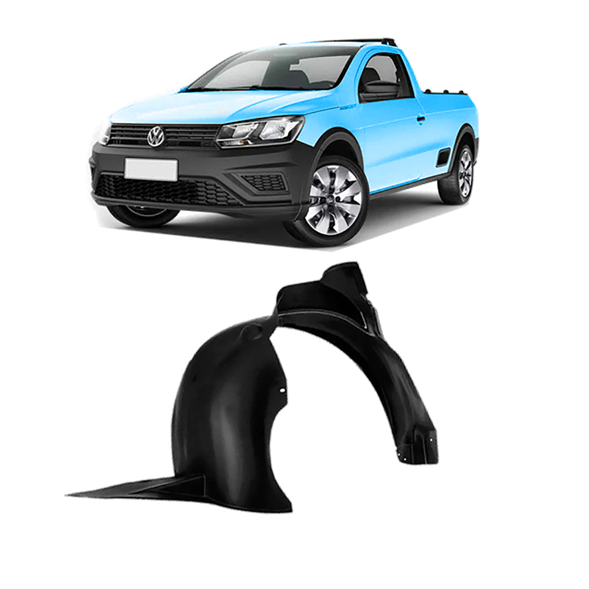 Buche Pasarueda Izquierdo VW Saveiro G7 2016 /