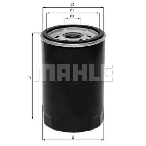 FILTRO ACEITE CORSA NAFTA AVEO MONTANA AGILE ONIX VECTRA 1.7D S10 =OC90