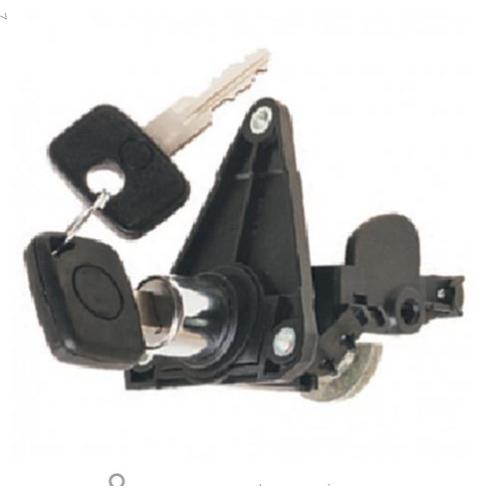 CILINDRO TAPA VALIJA CORSA CITY C/LLAVE ELECTRONIC UNIVERSAL 40462