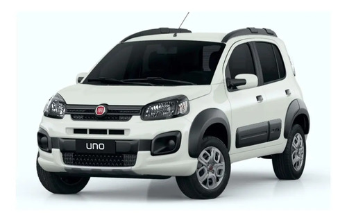 Paragolpe Delantero Semioptica Fiat Uno Way 2018-2023 Fase 2