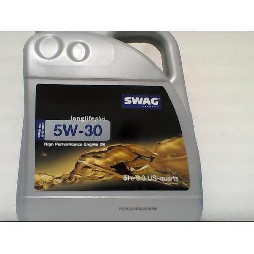 ACEITE SWAG GALON 5 LTS. 5W30 -LONGLIFE PLUS- SINTETICO 25000KM