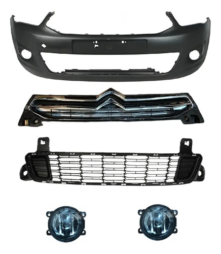 Kit Paragolpe Delantero Completo Citroen C-elysée 13 16