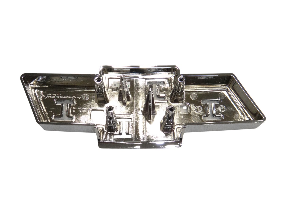 APLIQUE EMBLEMA CARETA CHEVROLET S10 COLORADO 2021/