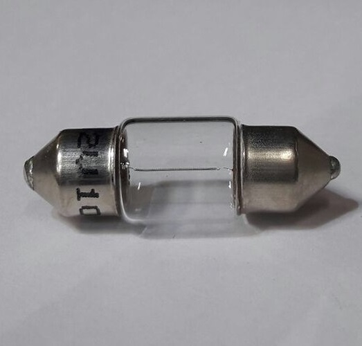 LAMPARA 12V 10W TUBULAR (11 X 30) GAUSS