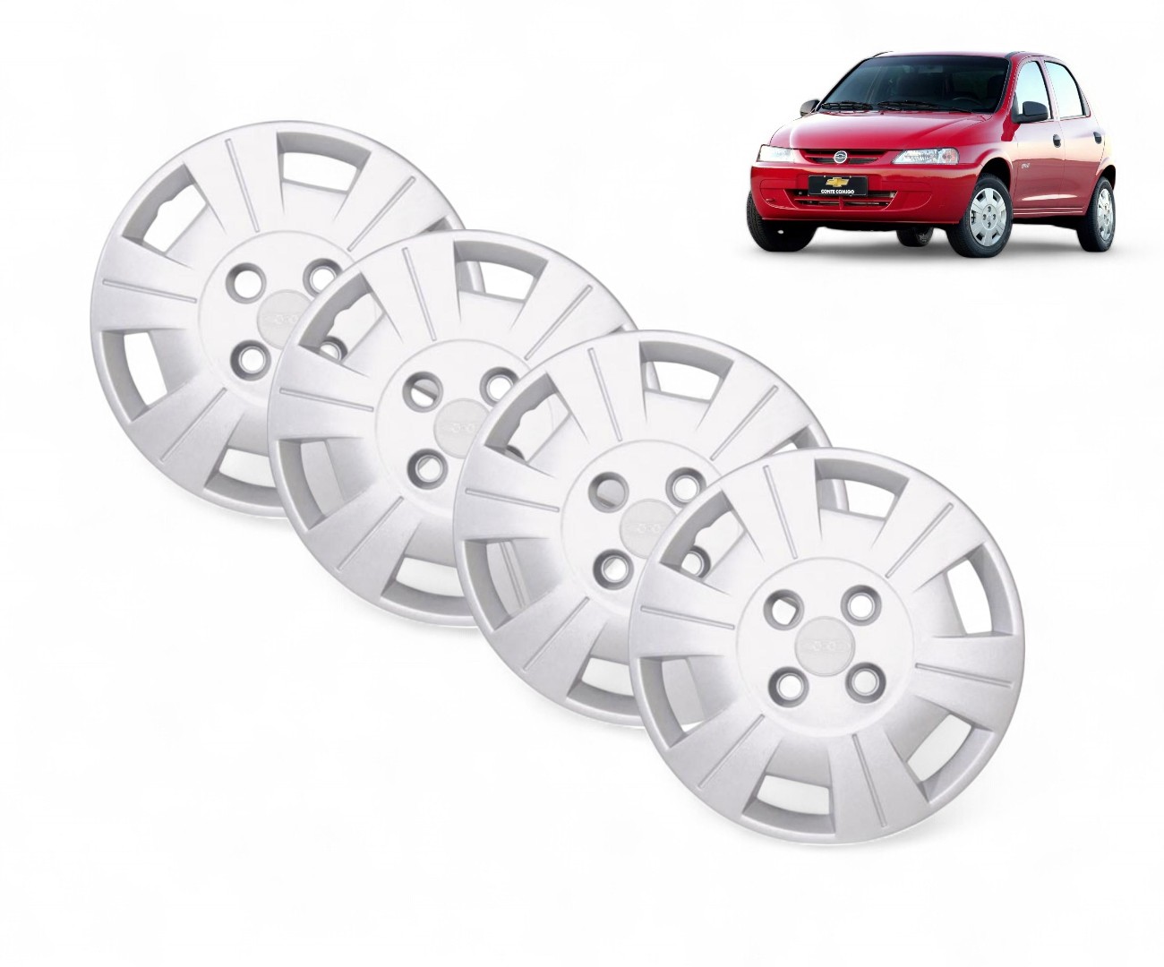 KIT TAZAS GRISES CELTA RODADO 13