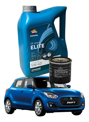 Aceite + Filtro Suzuki Swift 1.2 Nafta