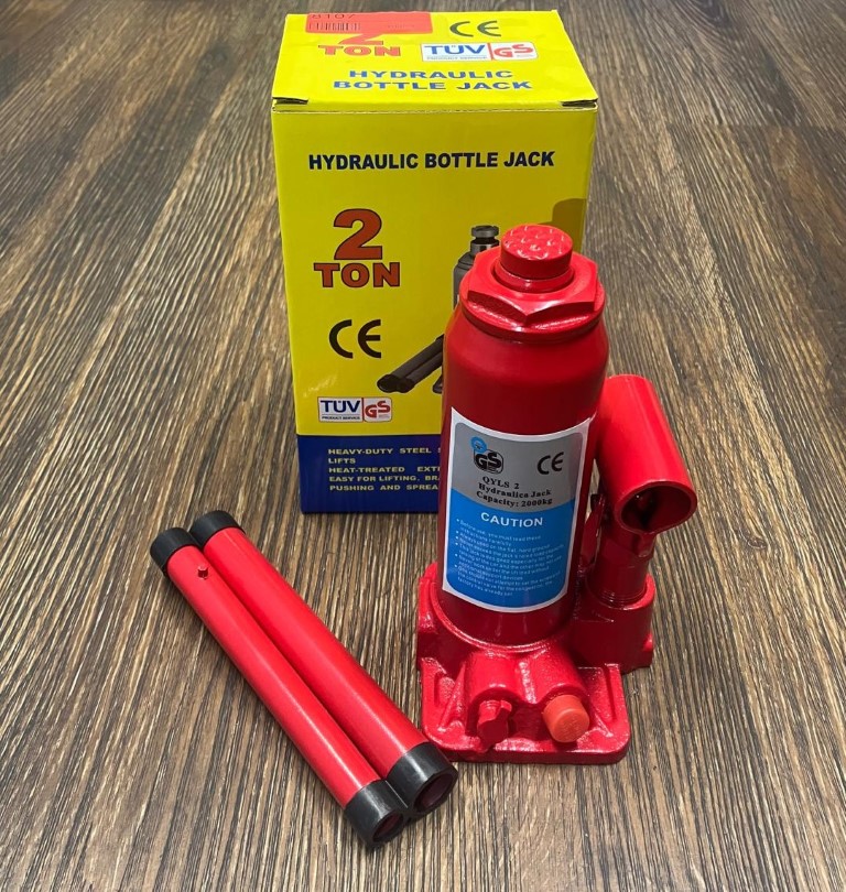 GATO BOTELLA 2 TON CON VALVULA DE SEGURIDAD