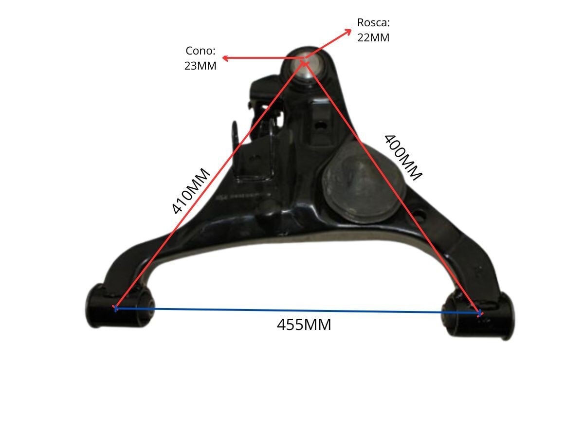 Parilla De Suspension Del Nissan D23 - Frontier - Np300 15-25 Der